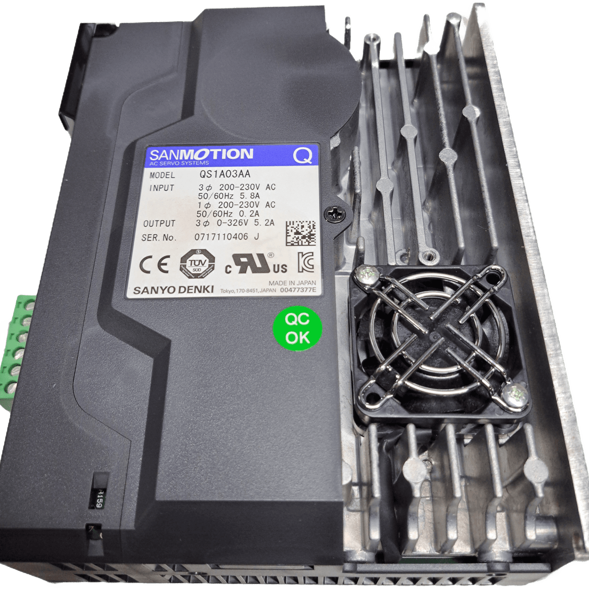 Sanmotion / Sanyo Denki QS1A03AA - KLEMA Maschinenhandel