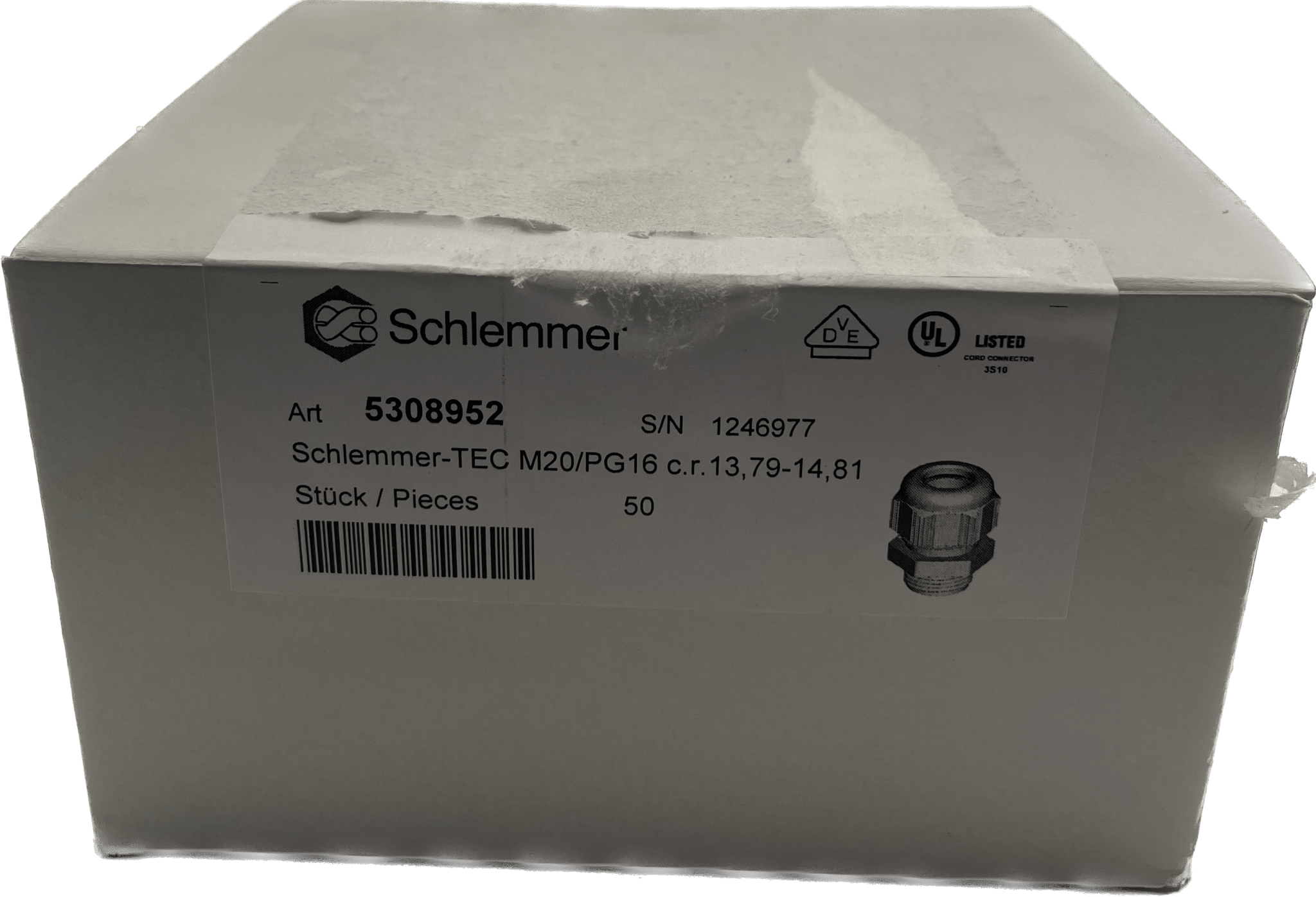 Schlemmer 5308952 SIB F7022000 Kabelverschraubung - #product_category# | Klenk Maschinenhandel