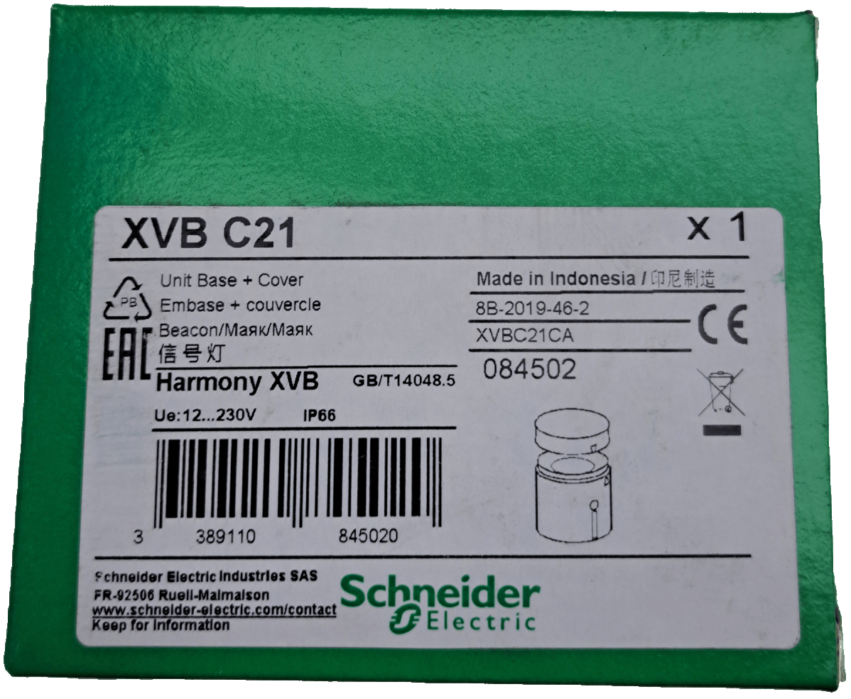 Schneider Elektric XVBC21 Anschlusselement+Deckel für Signalsäulen - #product_category# | Klenk Maschinenhandel