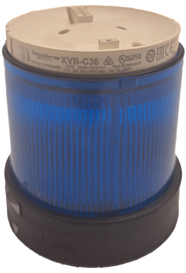 Schneider Elektric XVBC36 Leuchtelement, Dauerlicht, blau - #product_category# | Klenk Maschinenhandel