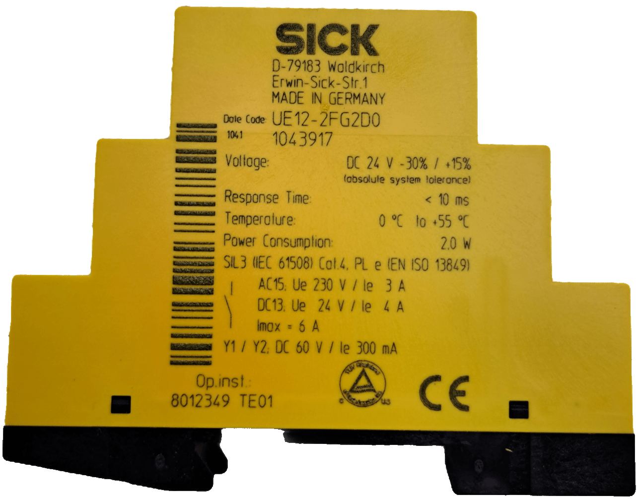 Sick Sicherheitsrelais 1043917 / UE12-2FG2D0 - #product_category# | Klenk Maschinenhandel