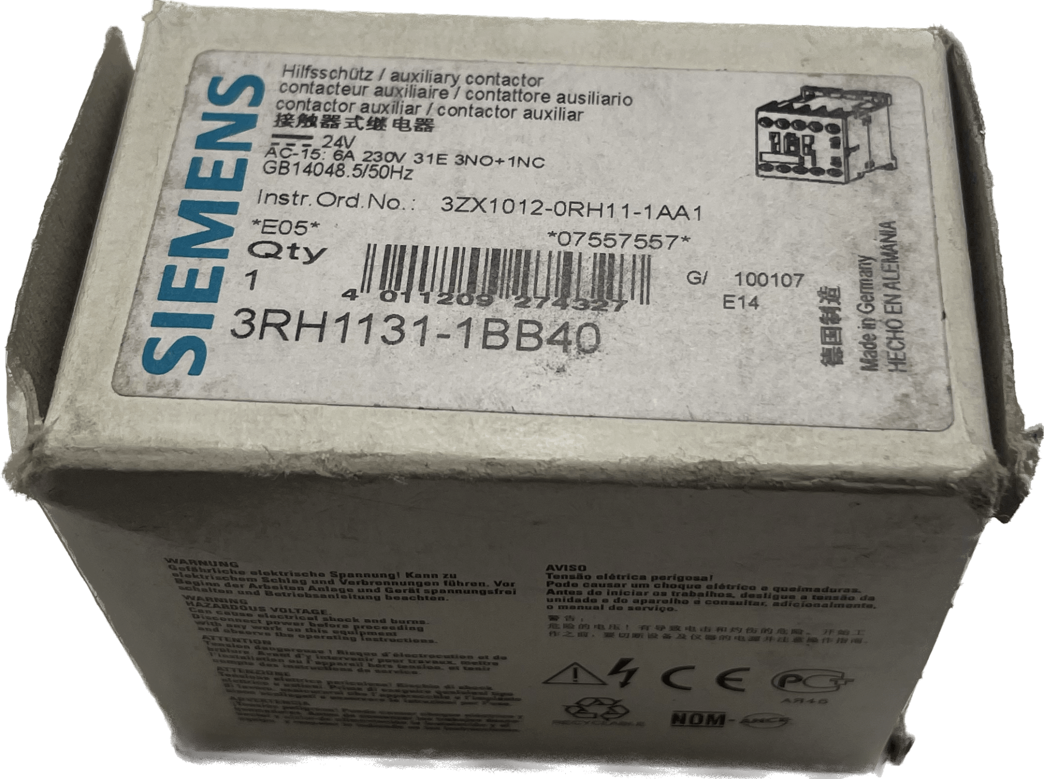 Siemens 3RH1131-1BB40 - #product_category# | Klenk Maschinenhandel
