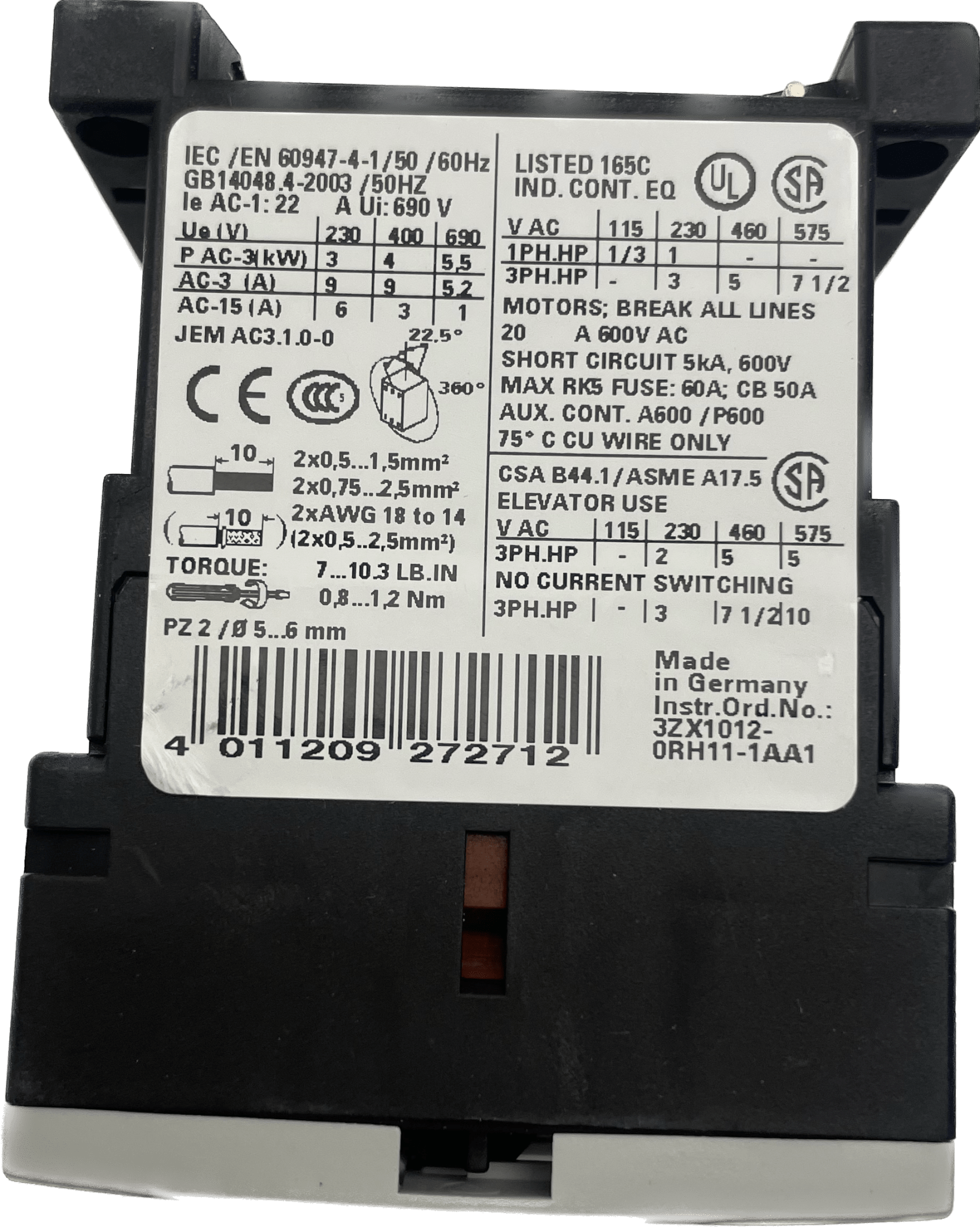 Siemens 3RT1016-1BB42 - #product_category# | Klenk Maschinenhandel