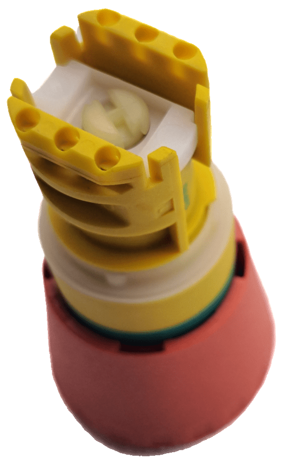 Siemens EMERGENCY STOP MUSHROOM PUSH BUTTON 3SB3000-1HA20 - KLEMA