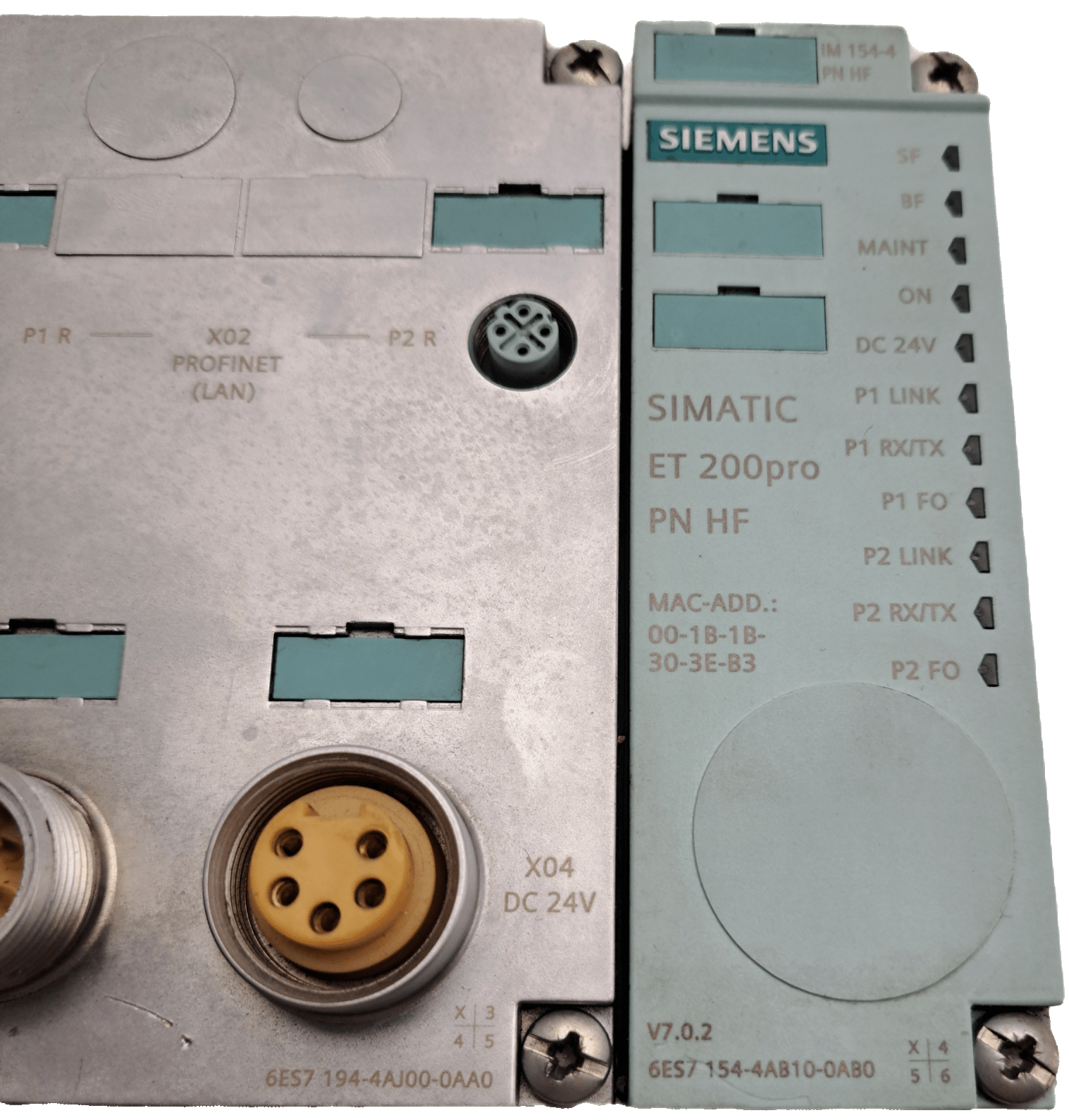 Siemens SIMATIC DP, PROFINET Interface-Modul 6ES7154-4AB10-0AB0 - #product_category# | Klenk Maschinenhandel