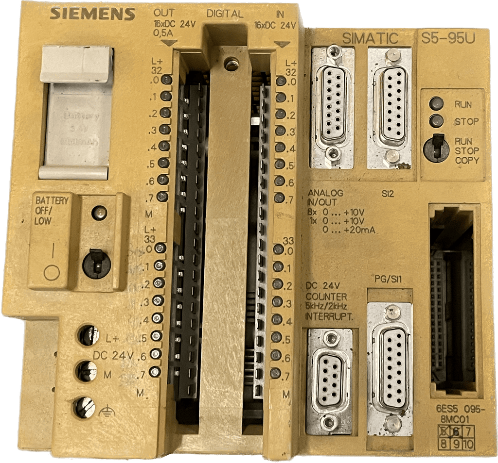 Siemens SIMATIC S5 6ES5 095-8MC01 - KLEMA Maschinenhandel