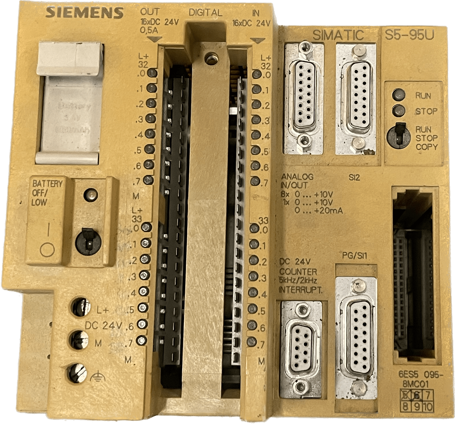 Siemens SIMATIC S5 6ES5 095-8MC01 - #product_category# | Klenk Maschinenhandel