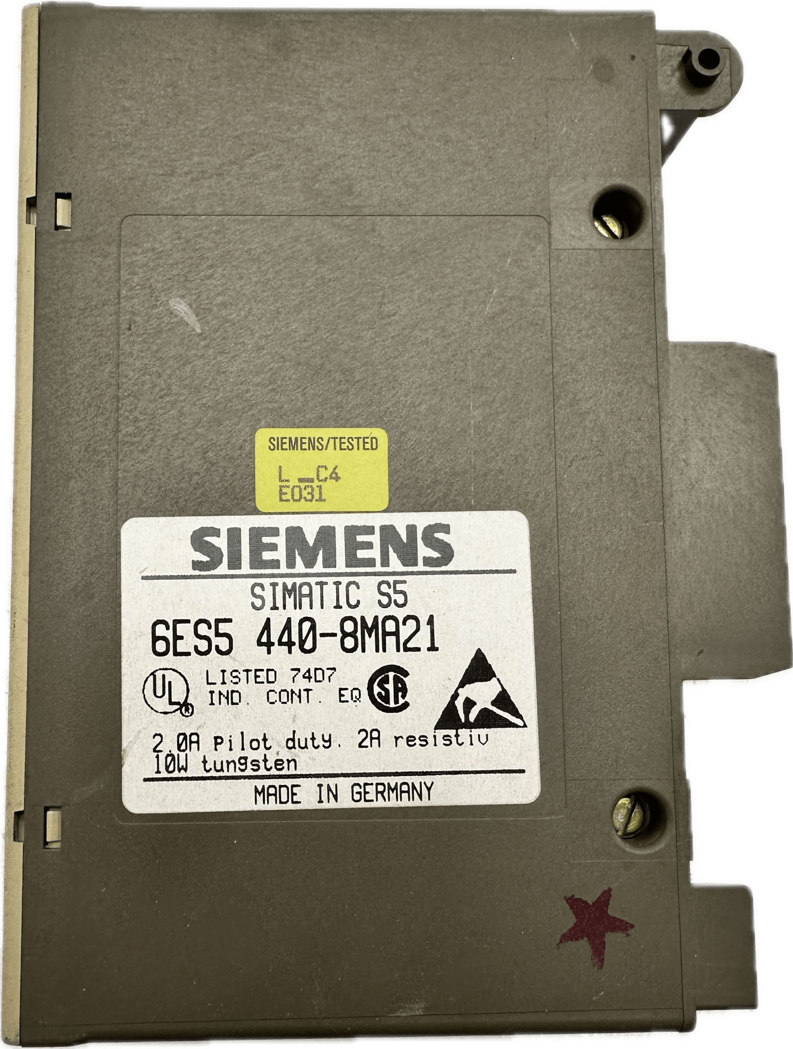 Siemens SIMATIC S5 6ES5440-8MA21 - #product_category# | Klenk Maschinenhandel