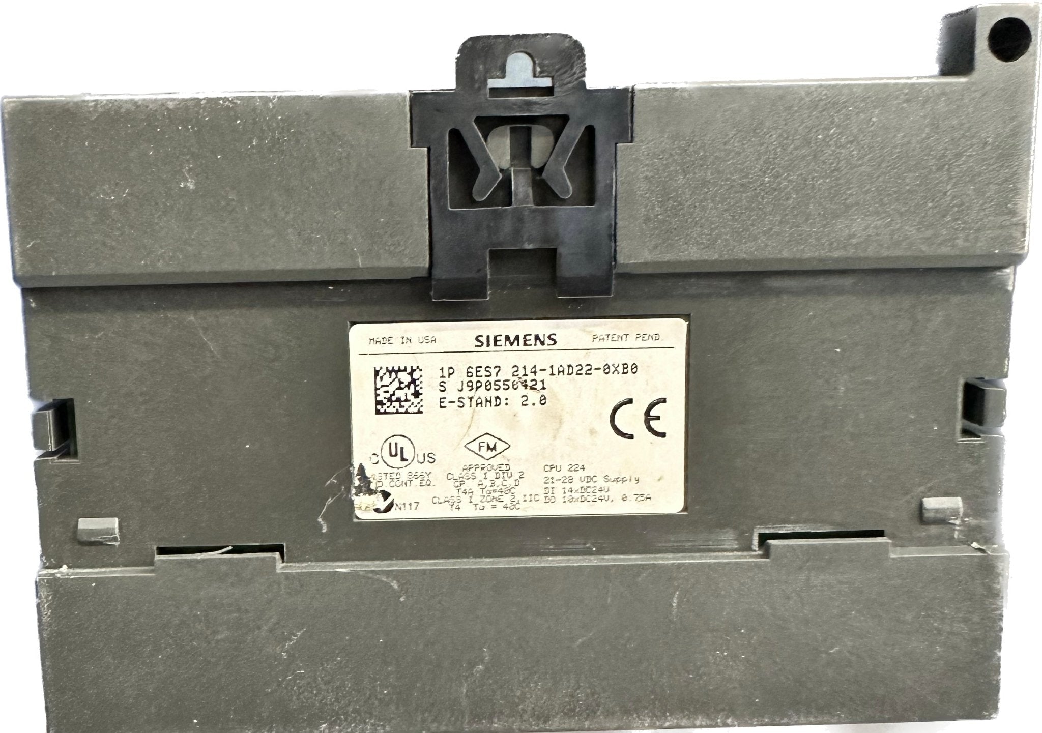 SIMATIC S7-200 CPU 224 SIEMENS 6ES7 214-1BD23-0XB0 - Srl SIMATIC S7-200 CPU 224 SIEMENS 6ES7 214-1BD23-0XB0 - Srl