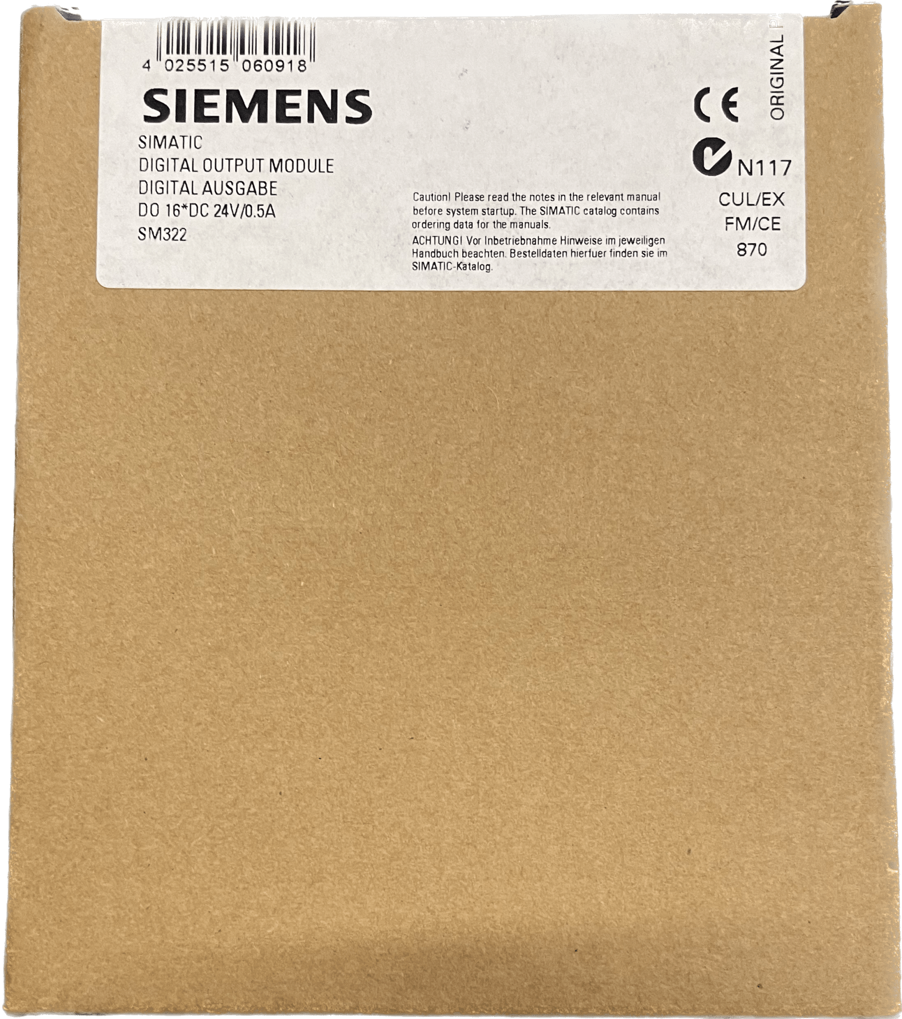 Siemens SIMATIC S7-300 6ES7 321-1BH01-0AA0 - #product_category# | Klenk Maschinenhandel