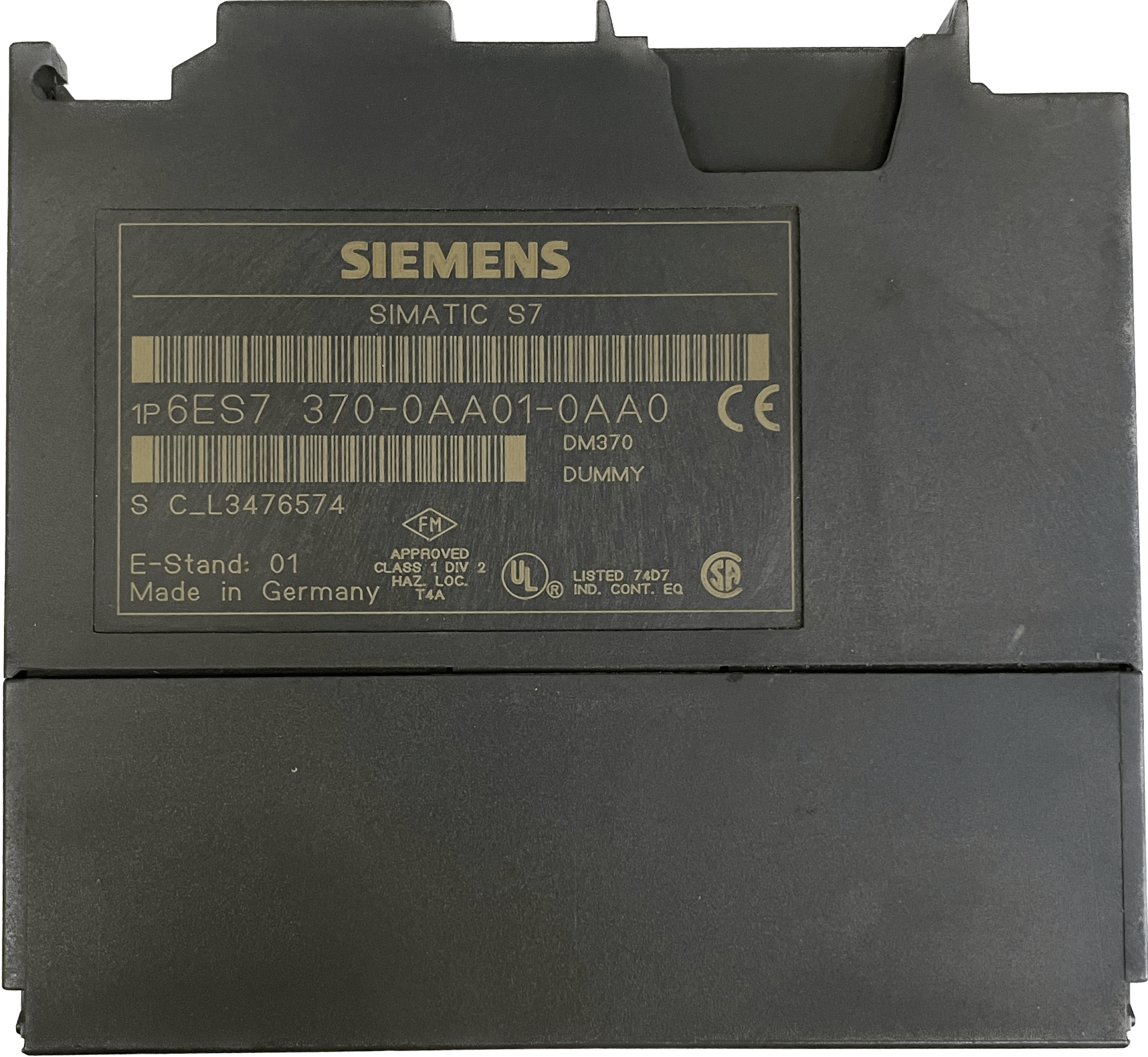 Siemens SIMATIC S7-300 6ES7 370-0AA01-0AA0 - #product_category# | Klenk Maschinenhandel