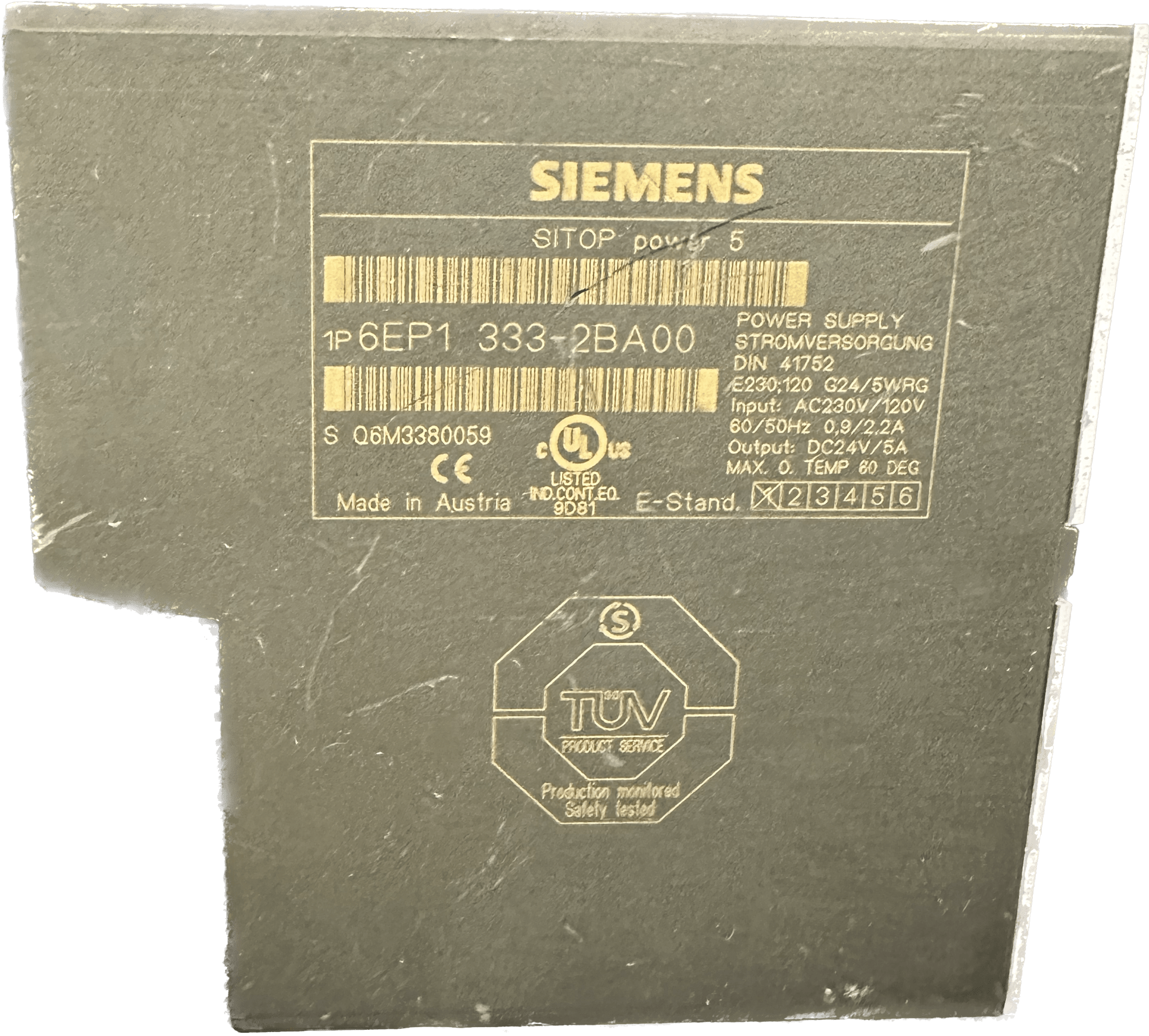 Siemens SITOP power 5 A 6EP1333-2BA00 - #product_category# | Klenk Maschinenhandel