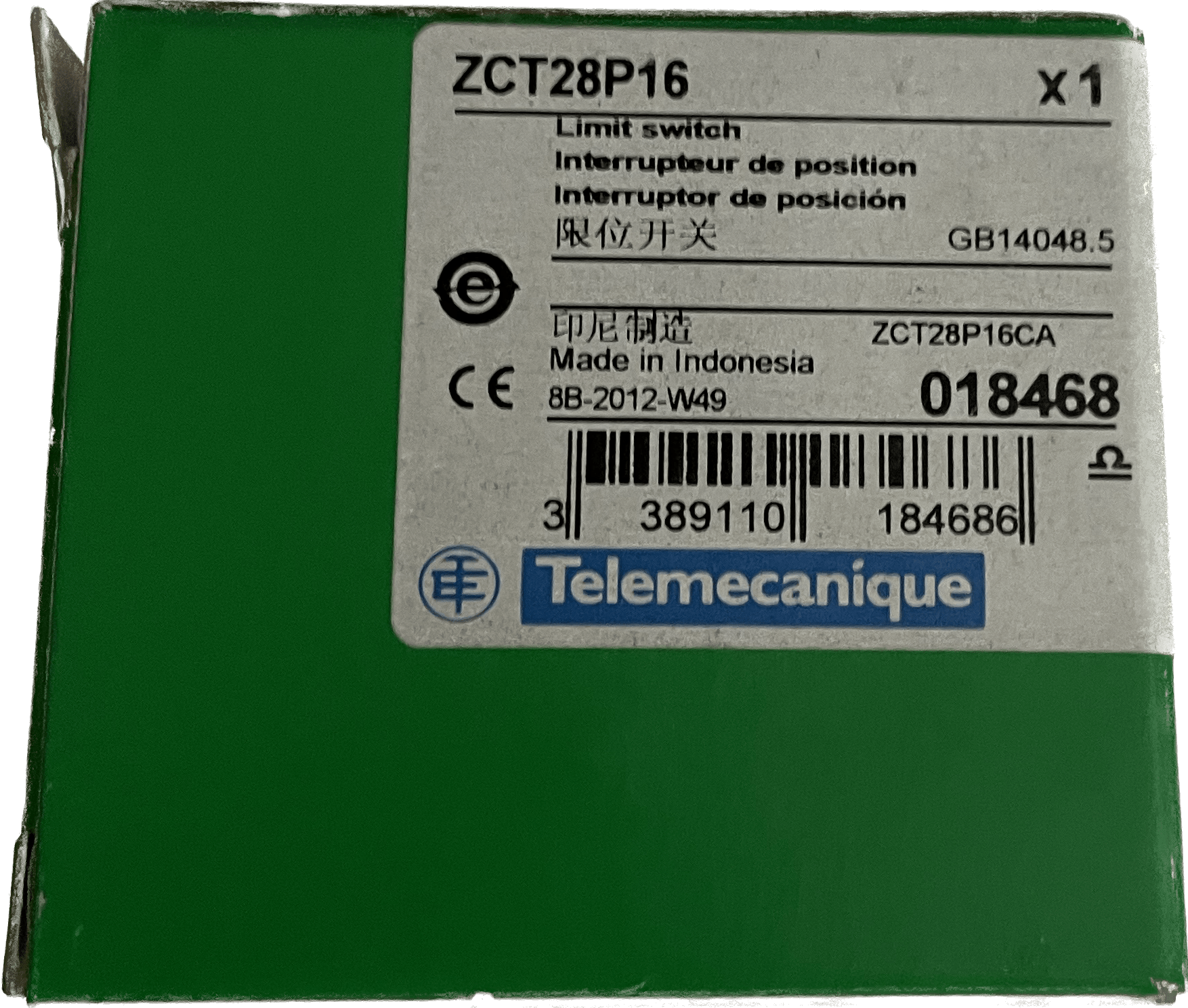 Telemecanique ZCT28P16 - #product_category# | Klenk Maschinenhandel