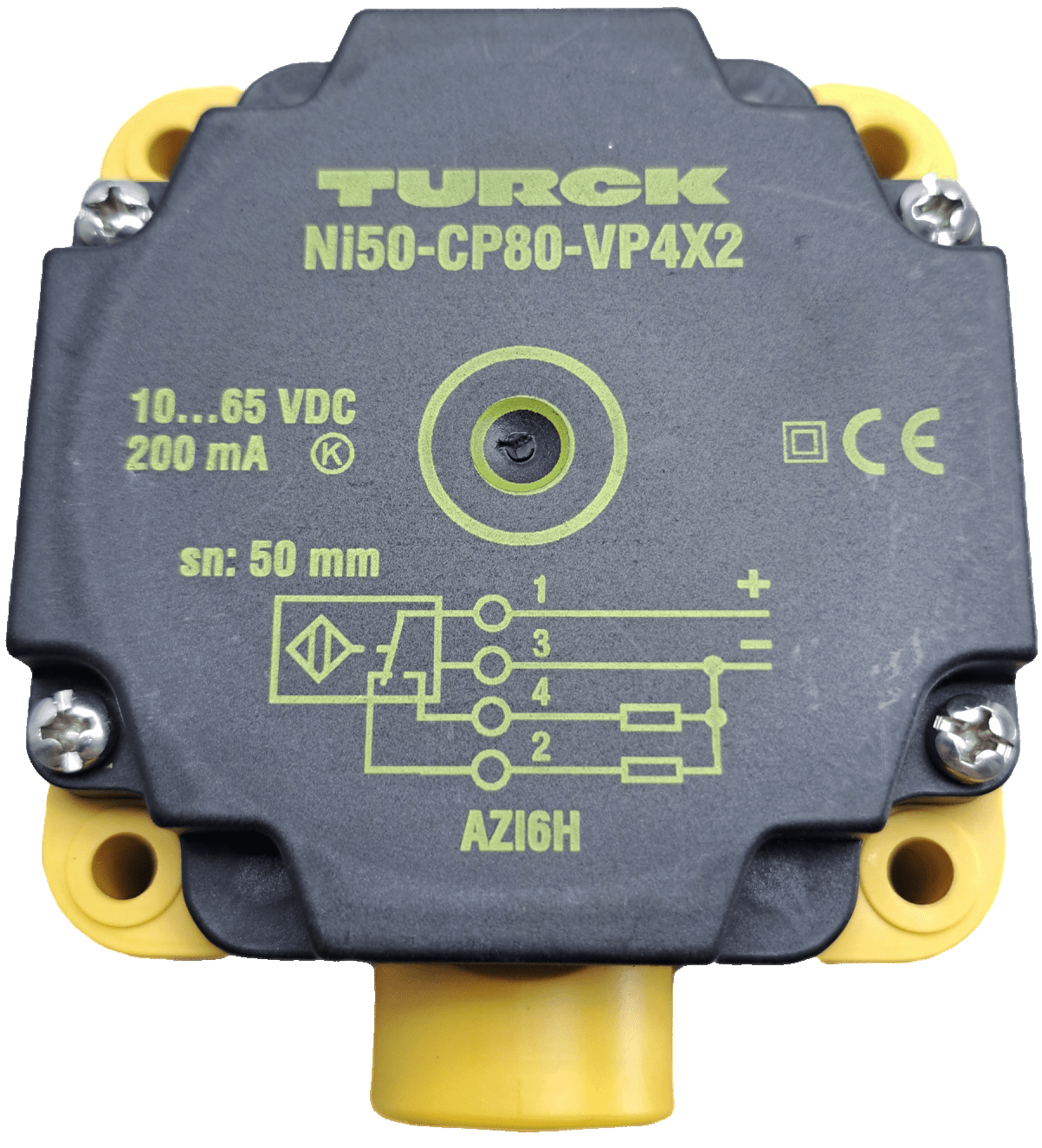 Turck Induktiver Sensor Ni50-CP80-VP4X2 - #product_category# | Klenk Maschinenhandel