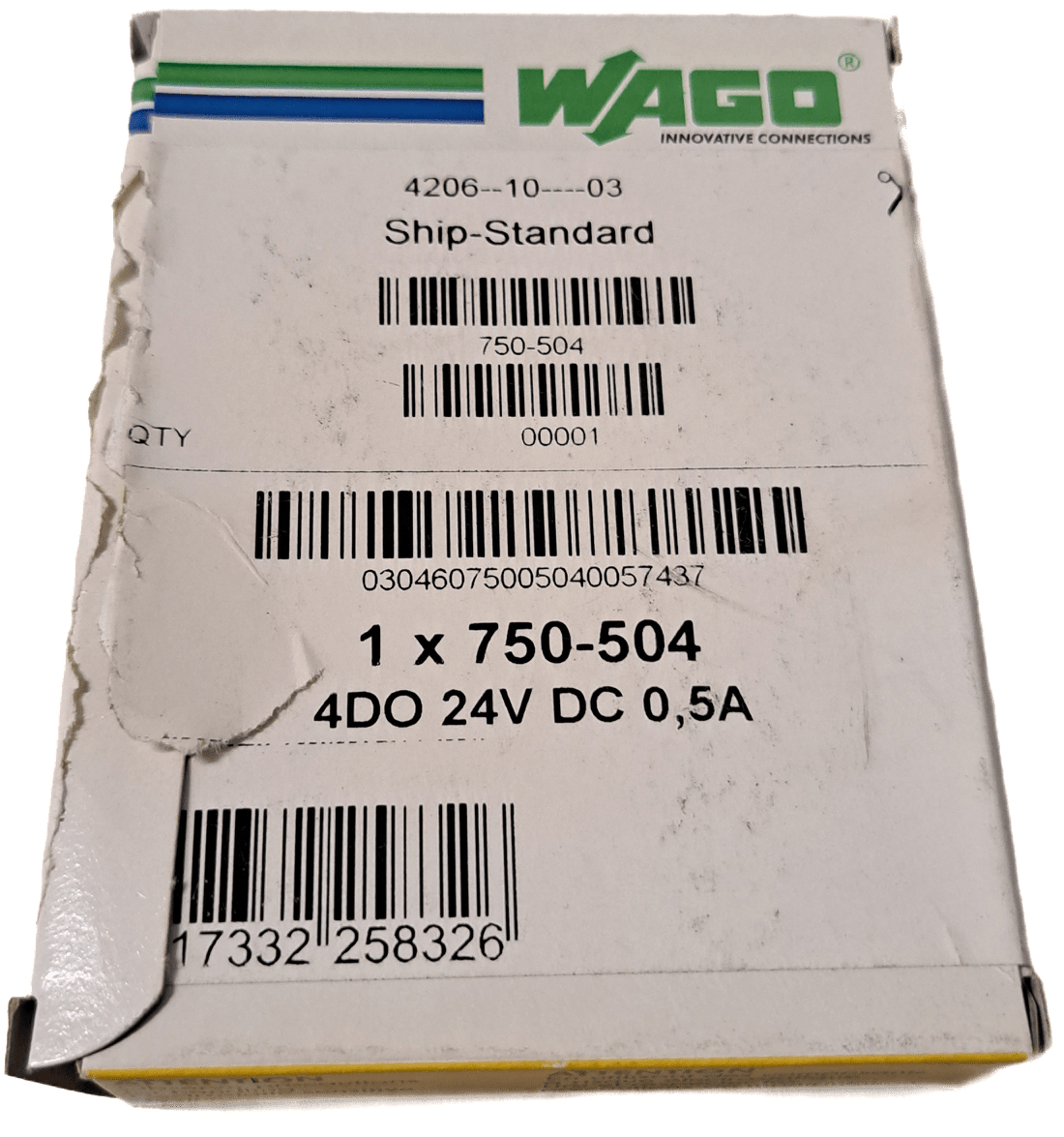 Wago 4-Kanal-Digitalausgang 750-504 - #product_category# | Klenk Maschinenhandel